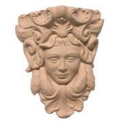 MEDUSA MURALE DONNA (Bsc) h.39,00 l.33,00 p.15,00  cm. 2,50kg