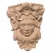 MEDUSA MURALE DONNA (Bsc) h.39,00 l.33,00 p.15,00  cm. 2,50kg